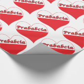 Prababcia Poland Heart Cadeaupapier (Hoek)