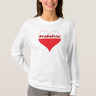 Prababcia Poland Heart T-shirt