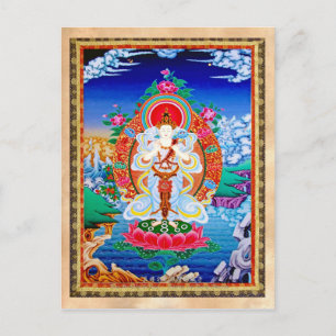 Prabhutaratna Buddha Cool oriental Padmakumara Briefkaart