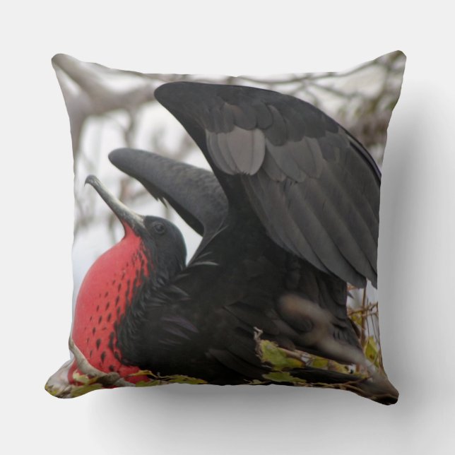 Prachtfregatvogel Kussen (Voorkant)