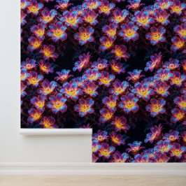 Prachtig 3D gloeiend behang