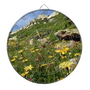 Prachtig! Alpiene bloemen Dartbord