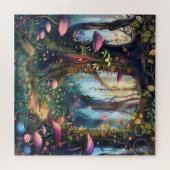 Prachtig betoverd bos legpuzzel (Horizontaal)