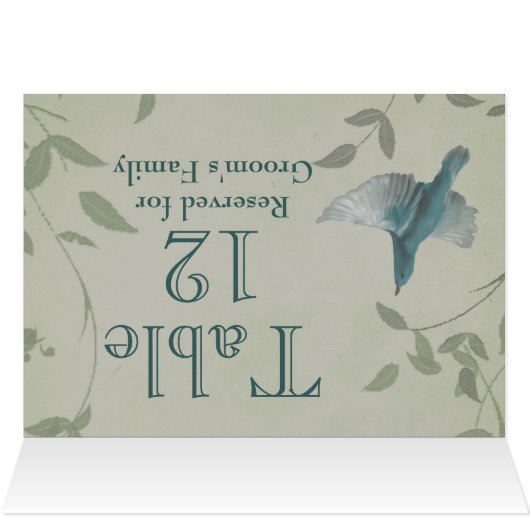 Prachtig blauw weddenschap (Binnen Horizontaal (Boven))