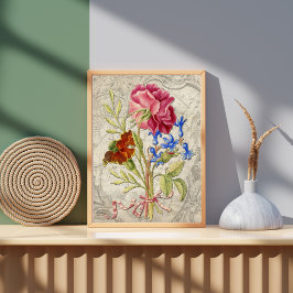 Prachtig Bloemboeket Decoupage Tissue Paper Tissuepapier