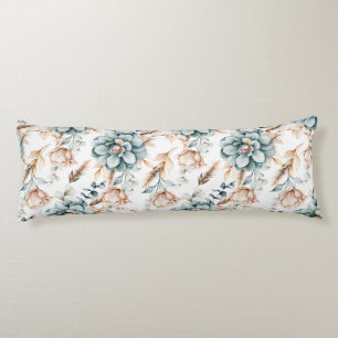 Prachtig bloemennaadloos patroon met  lichaamskussen