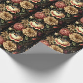 Prachtig bloemstuk cadeaupapier (Hoek)