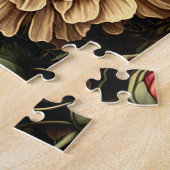 Prachtig bloemstuk legpuzzel (Zijkant)