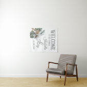 Prachtig Boho Boeket Bruiloft Wandkleed (In Situ (horizontaal))