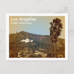 Prachtig Briefkaart van het LA Observatory!