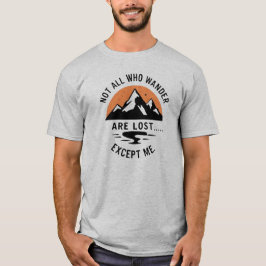 Prachtig campingontwerp t-shirt