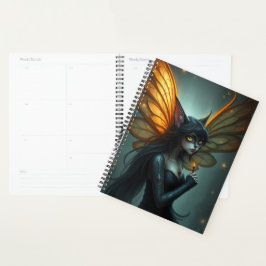 Prachtig Cat Fairy portret Planner
