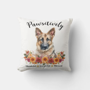 Prachtig Dankbare Gezegende Cute Hond Kussen