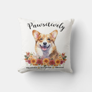 Prachtig Dankbare Gezegende Moppige Hond Kussen