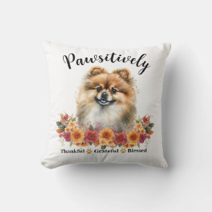 Prachtig Dankbare Gezegende Moppige Hond Kussen