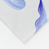 Prachtig design fleece deken (Hoek)