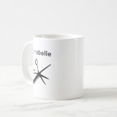 Prachtig design persoonlijk koffiemok (Voorkant links)