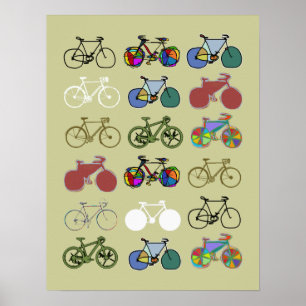 prachtig, door een wandelwagen geïnspireerd decor poster