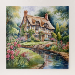 Prachtig Engels huisje Legpuzzel
