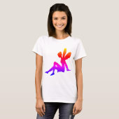 Prachtig Fairy design T-shirt voor dames (Voorkant volledig)