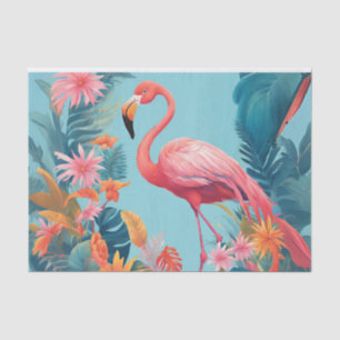 Prachtig Flamingo Decoupage Vloeipapier Tissuepapier