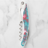 Prachtig Gedraaide Marmer Kurkentrekker (Voorkant)