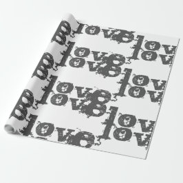 prachtig GELUID ZWART Wrapppapier Cadeaupapier