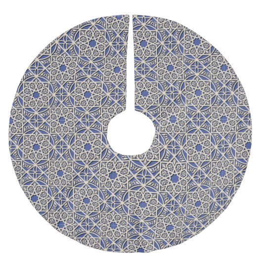 Prachtig geometrisch kerstboom rok (Voorkant)