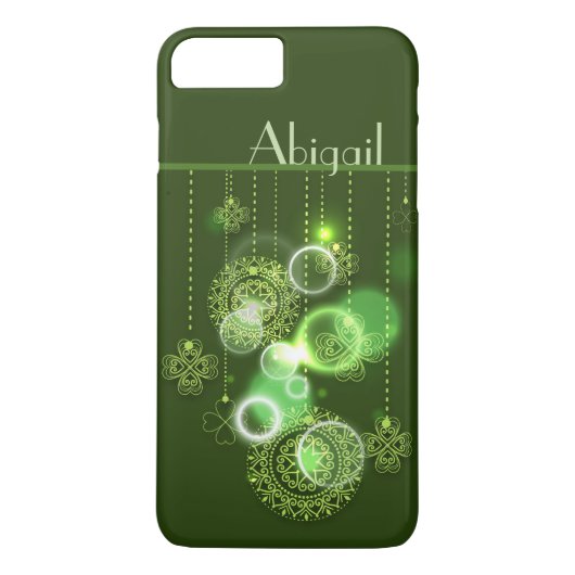 Prachtig gepersonaliseerd Iers Shamrock ontwerp Case-Mate iPhone Case (Achterkant)