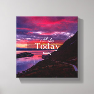 Prachtig geschilderd canvas afdruk