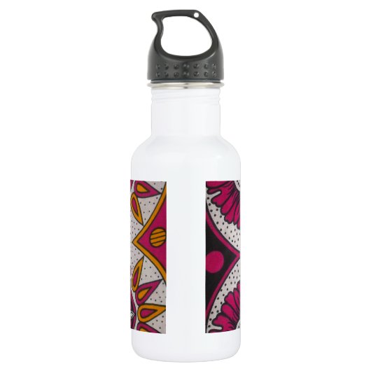 Prachtig geweldig aanpasbaar Trendy Art Design Waterfles (Achterkant)