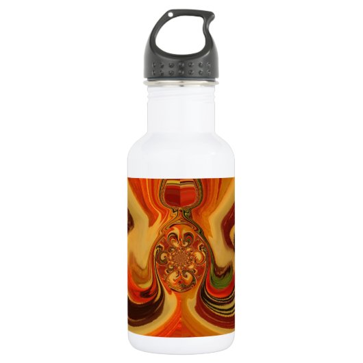 Prachtig geweldig aanpasbaar Trendy Art Design Waterfles (Voorkant)