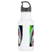 Prachtig geweldig aanpasbaar Trendy Art Design Waterfles (Achterkant)