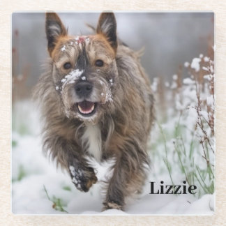 Prachtig glazen Onderzetter. Voeg je eigen afbeeld Glazen Onderzetter