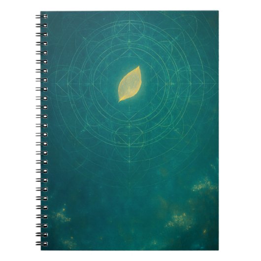 Prachtig Golden Leaf Notitieboek (Voorkant)