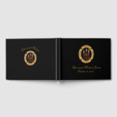 Prachtig gotisch bruiloft gastenboek (Volledig)