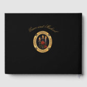 Prachtig gotisch bruiloft gastenboek (Achterkant)