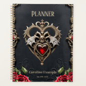 Prachtig gotisch hart planner (Voorkant)