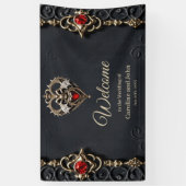 Prachtig gotisch hart spandoek (Verticaal)