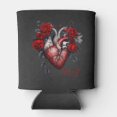 Prachtig gotisch Victoriaans hart Blikjeskoeler (Achterkant)