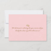 Prachtig - Gouden Roze RSVP 2 (Achterkant)