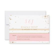 Prachtig - Gouden Roze RSVP 3