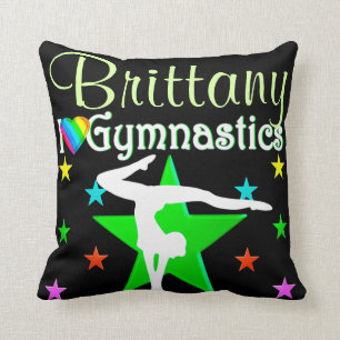 PRACHTIG GROEN GEPERSONALISEERD GYMNASTIEKKUSSEN KUSSEN