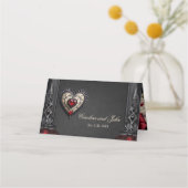 Prachtig gulle gotische hart. (Achterkant)