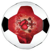 Prachtig hart voetbal (Gedraaid)