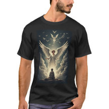 Prachtig Hemels Engelen Heren T-shirt