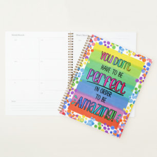 Prachtig Inspirerend regenboog Planner