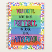 Prachtig Inspirerend regenboog Planner (Voorkant)