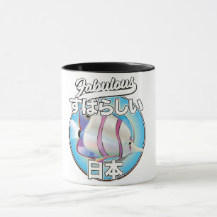 Prachtig Japan engel vis logo Mok