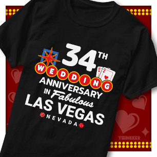Prachtig Jubileum Huwelijkspaar uit Las Vegas 34 J T-shirt